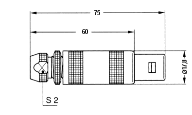 Штекер кабеля F 3415 AG 6,2